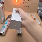 ليزر يشعل نار