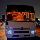 تأجير باصات حفلات مع سائق داخل المملكة مشوار خاصة