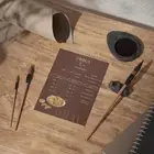تصميم منيو درافا معمول بالتوفيق