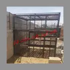 اقفاص محاكر حديد