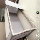 سرير مع فرشة جديد لم يستخدم