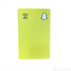 بطاقة سناب شات NFC قابل للبرمجه لحسابك