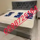 New brand wood bed low price King size