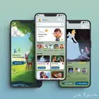 تصميم واجهات عصرية وم لهمة لتطبيقات الأطفال UIUX