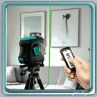 ميزان متر الليزر 360 درجة الاحترافي 16خط ليزر أخضر بضمان عام