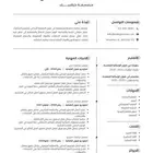 سيرة ذاتية(CV) احترافية (الدفع بعد الاستلام)