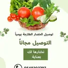 توصيل الخضار الطازجه يوميا