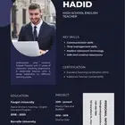 مصمم جرافيك تصميم شعارات وتصاميم سيره ذاتيه cv