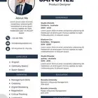 سيرة ذاتية   cv   يوجد نظام ATS