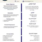 سيرة ذاتية مدمج 20 ريال