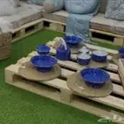 طبليات خشبيه ديكور