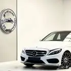 مرسيدس C200 2018 بحالة نظيفة