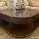 طاولة وسط خشب حقيقي