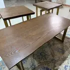 طاولات خشبيه