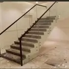 ترکيب درابزين ذجاجي و استانلس استيل