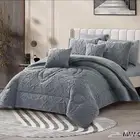 مفرش مخمل محفور بتصميم أنيق