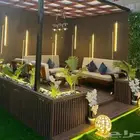 جلسات خارجية تنسيق حدائق المدينة المنوره