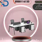 وحدات عمل مكتبية حديثة  متانة  أناقة  وتوزيع مثالي للمساحة.