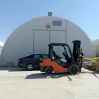 تأجير معدات رافعات شوكيه وكرينات كل الاحجام اتصل نصل