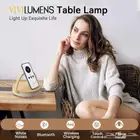 Ezvalo Bluetooth Speaker  Wireless Charger and Touch Lights