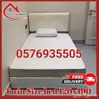 سرير نفرونص 190 120 مع واحد مخده مجاني جوده ممتاز