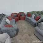 كنب جديد جاهز مع التوصيل