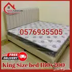 سرير 180x200 مع المرتبه طبي 15 سانتي ضغط