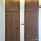 لي جميع انواع الابواب الخشبيه