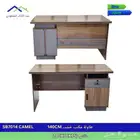 يوجد لدينا مكاتب مقاس 120 و 140 بدون ملحق باسعار مناسبه