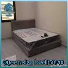 سرير 200 150 مع المرتبه طبي   زنبر