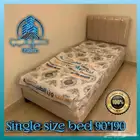 سرير نفر واحد بدون مرتبه190 90