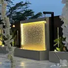 شلالات جداري مع اناره