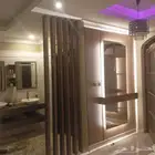 ديكور المدنيه المنوره فوام بديل الرخام تركيب مرايات الشيبرلس