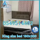 سرير نفرين 200 180 مع المرتبه