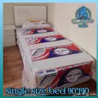 سرير نفر واحد بدون مرتبه 190 90