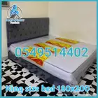 سرير 200 180 مع المرتبه 20 سانتي