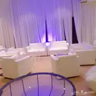 تأجير كراسي وكنب وطاولات لجميع المناسبات-الفعاليات والحفلات