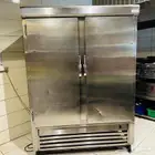 ثلاجة ستيل بابين