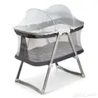 سرير مواليد يتصفط - سرير للأطفال بقواعد متينة ومع ناموسية