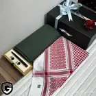 طقم ماركة جيفنشي قماش ووشماغ