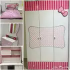 غرفة نوم ( سرير   تسريحه   مكتب   دولاب   ستاره )