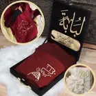فروات شتويه تطريز الاسم على حسب الطلب وعلبه نفس الصوره