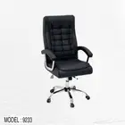 كرسي جلد دوار و ثابت فخم موجود كل ألوان