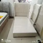 سرير نفر خشب وحديد