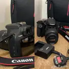 كاميرا كانون 1200D مع شنطه والشاحن نظيفه