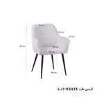 كرسي مفرد مخمل