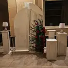 تنسيق حفلات ملكة مدخل استقبال طاولات طاولة شبكة طاولة خدمة