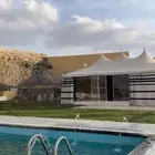 شاليه فيو وادي بن هشبل مطل ومرتفع مساحه 2660للبيع 500 الف