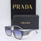 متجر_كاتشي نظارات شمسية من ماركة برادا مع علبة وكيس