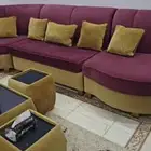 كنب صالة وسرير اطفال للبيع العاجل العاجل